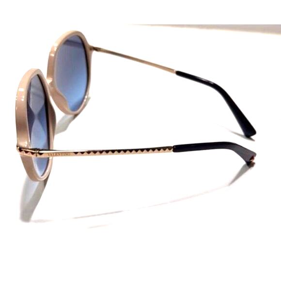 Valentino 57mm Gradient Sunglasses ivory blue main image 11